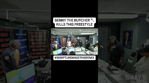 REMIX: BENNY THE BUTCHER freestyling on Sway In The Morning