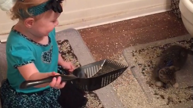 Little Kid Makes A HUGE Mess!