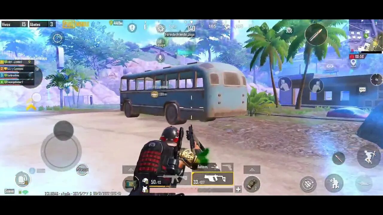 Que partida foi essa. Jogando PUBG Mobile. Eu joguei muito.