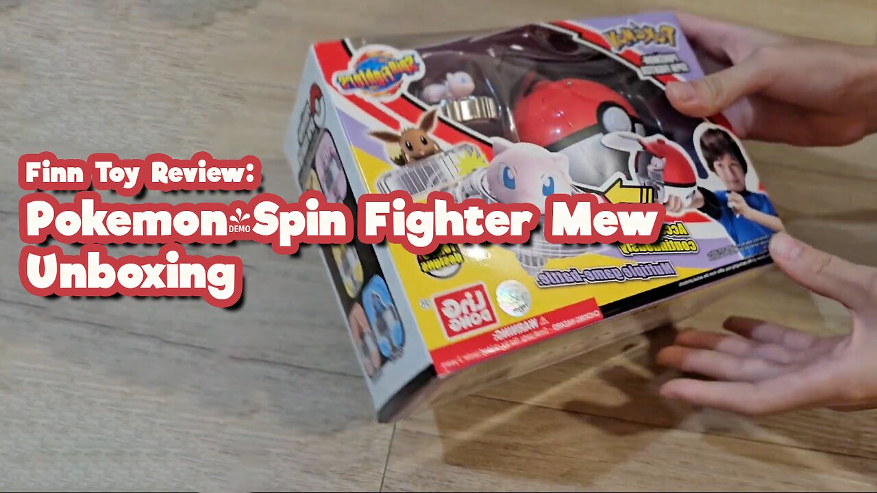 [Review] Takara Tomy Pokemon-Spin Fighter Mew Unboxing and Review