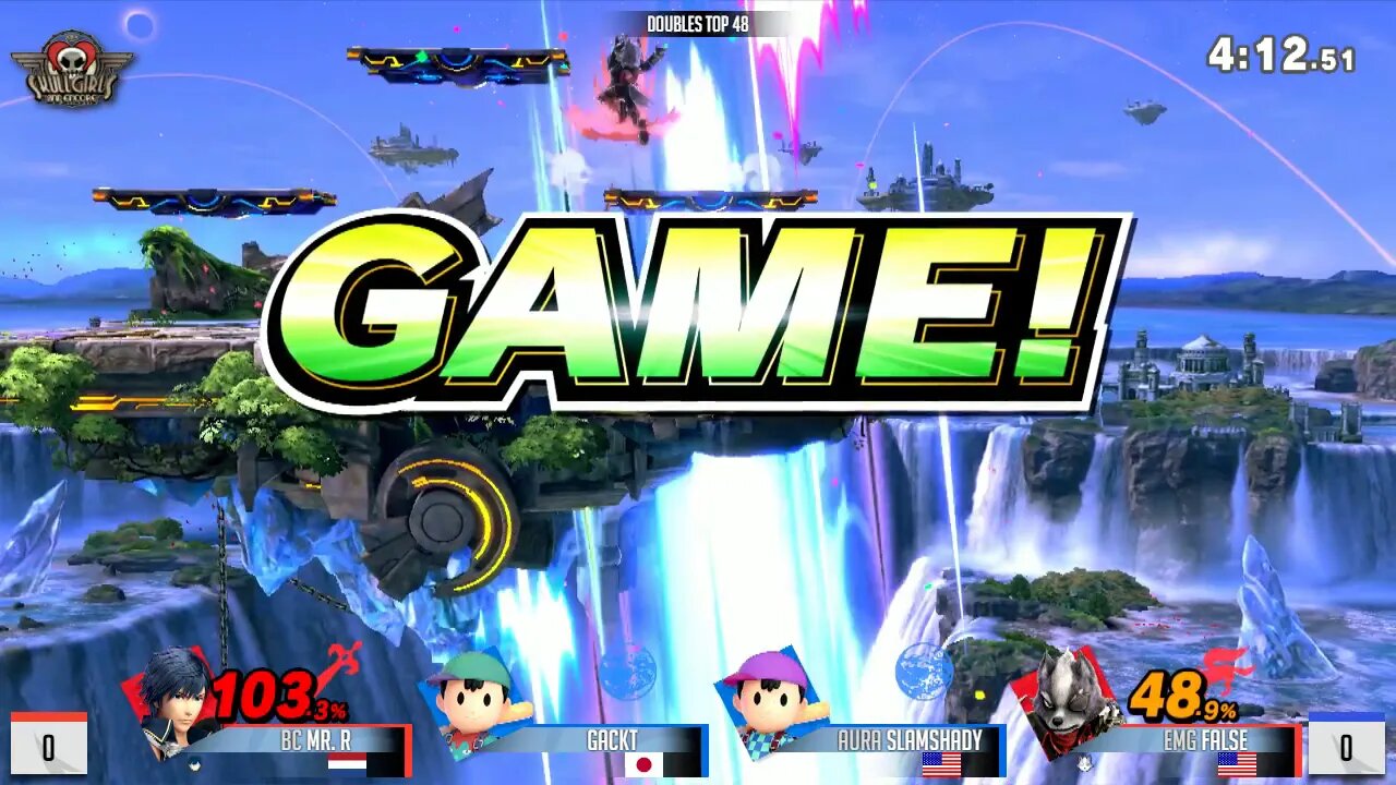 Mr.R & false vs. SlamSHADY & Gackt - Doubles Top 48 - Frostbite 2019