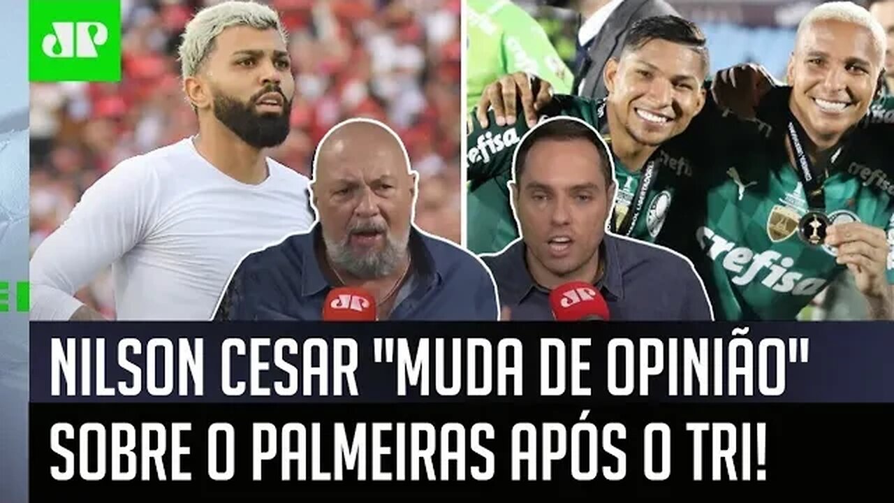 "Você achava que o Flamengo seria CAMPEÃO, e agora DIZ ISSO do Palmeiras?" Nilson OUVE A REAL!