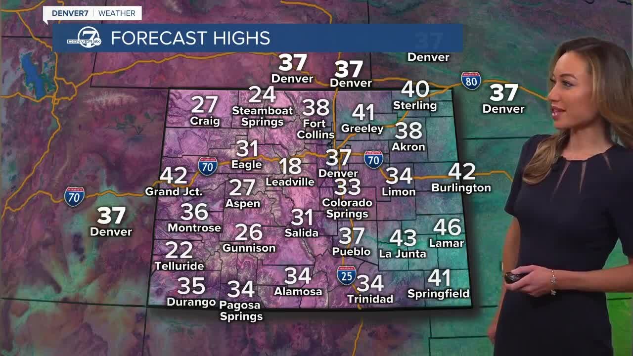 Sunday morning forecast
