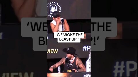 Jake Paul vs Nate Diaz!!! Press conference!