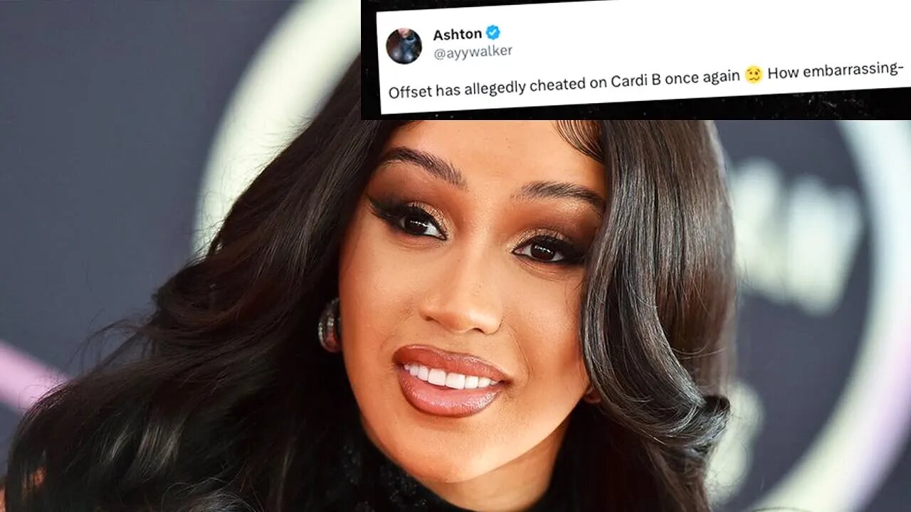 Cardi B suing Twitter troll over false cheating claims!