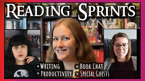 READING SPRINTS + friends & book chat, writing & productivity @KashasBookSematary @katherinereads94