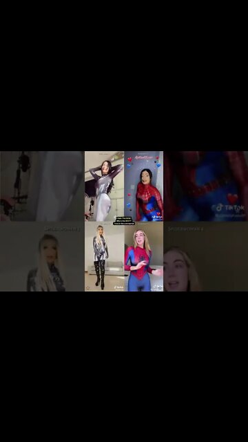 Rate the Girls: Best Spiderwoman Spidergirl TikTok Cosplay Contest #3 (Spiderman) 🕷💖 #shorts