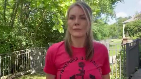 Jaclyn Schmitz, stepmother of Lance Corporal Jared Schmitz.