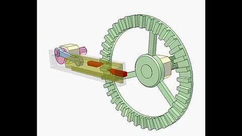 2632 Translating cam and crank slider mechanism 1