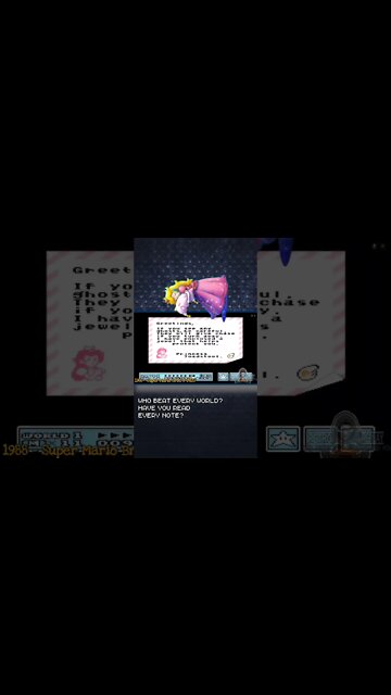 Every one of Princess Peaches notes. How did she get them all off? #smb3 #mario #nes #princesspeach