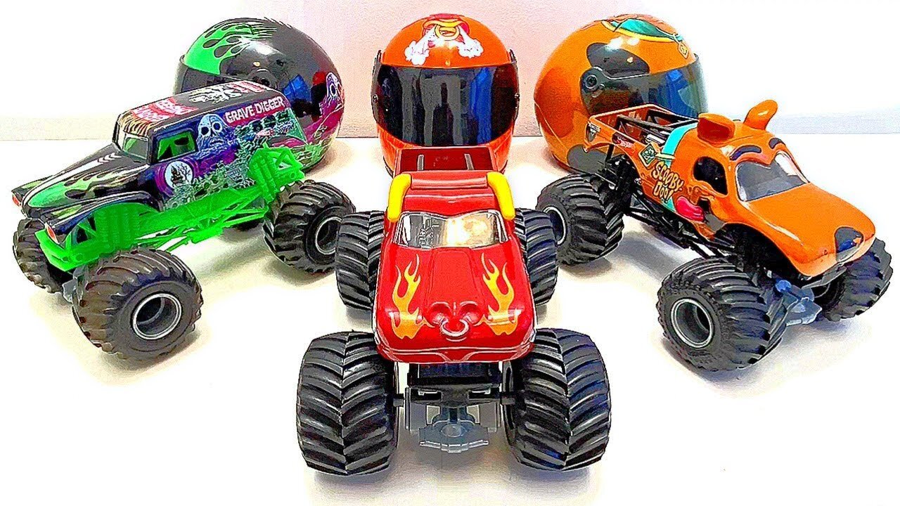 MONSTER JAM | GRAVE DIGGER | SCOOBY-DOO | HOT WHEELS MONSTER TRUCKS | EL TORO LOCO | PJ MASKS