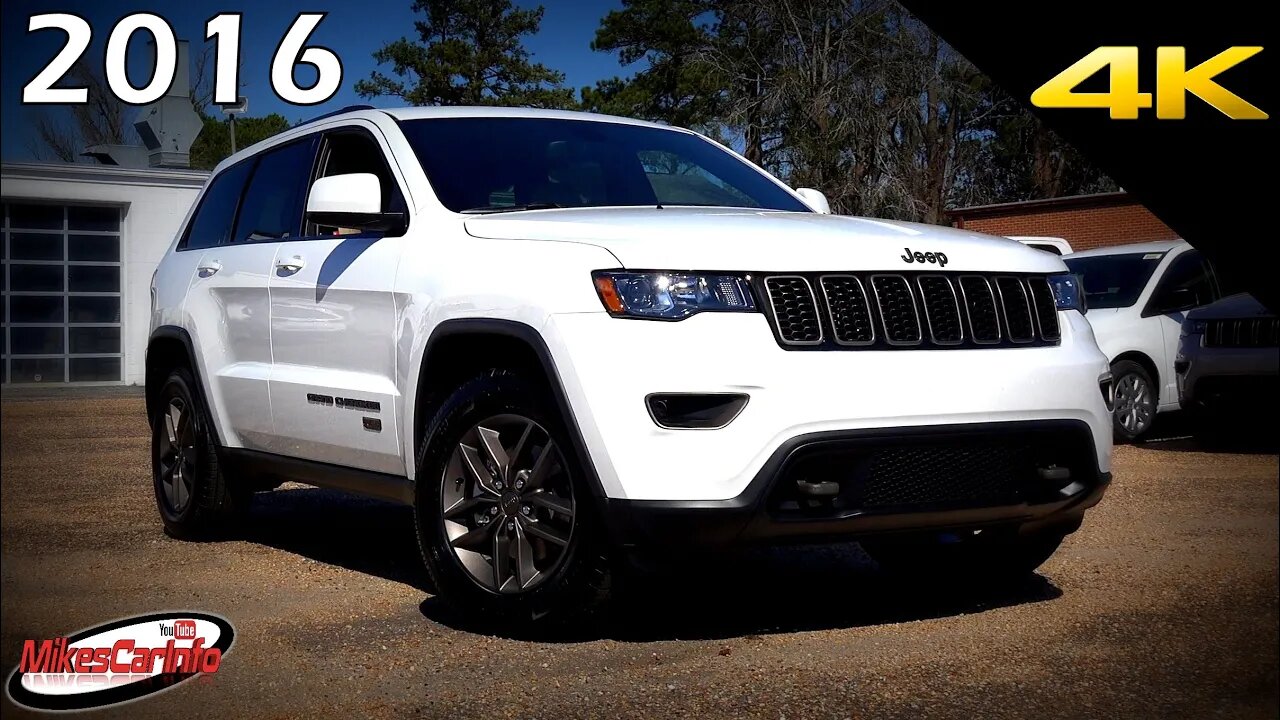 2016 Jeep Grand Cherokee 75th Anniversary - Ultimate In-Depth look in 4K