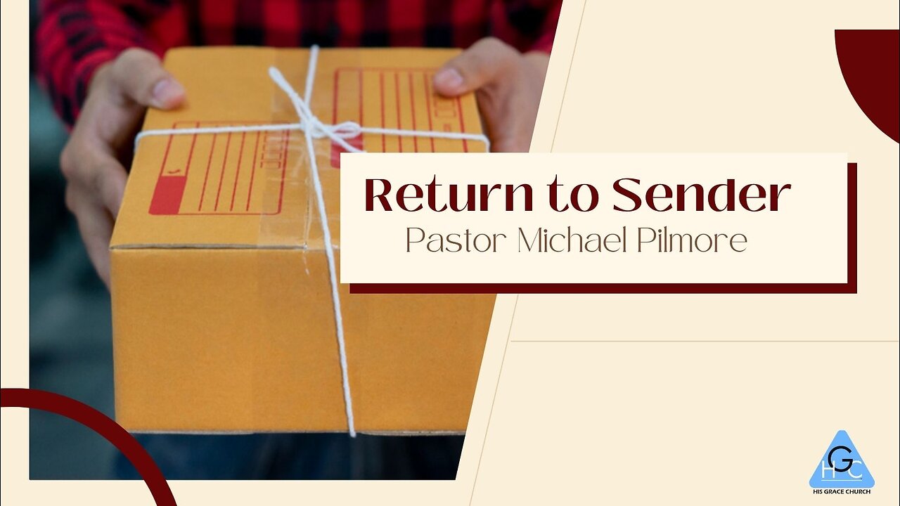 Return To Sender/Faith Speaks Pt. 12