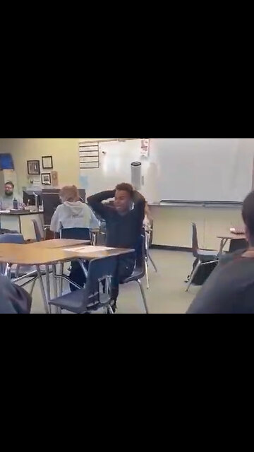 Student Falls Backwards During Test! #Fail