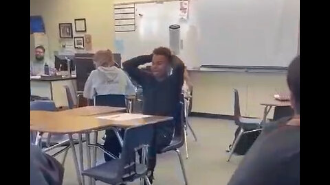 Student Falls Backwards During Test! #Fail