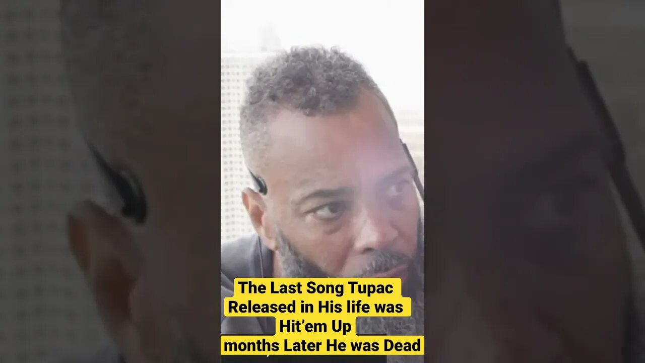 Pete and The DOC Talk About Tupac’s Last Song Released was Hit’em Up - 3 Months later Tupac was Dead