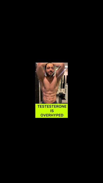 STEROIDS NOT NEEDED | TESTESTERONE IS OVERHYPED #shorts