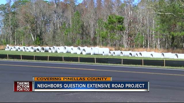 Neighbors demand answers from county after construction starts again weeks after a $6M road project