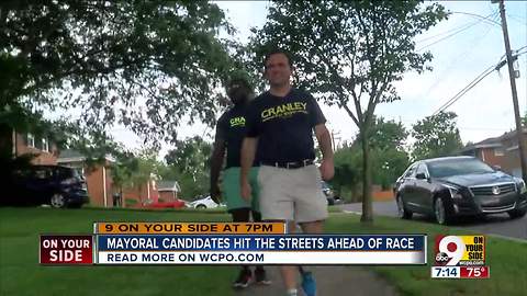 Mayoral candidates hit the streets ahead of race