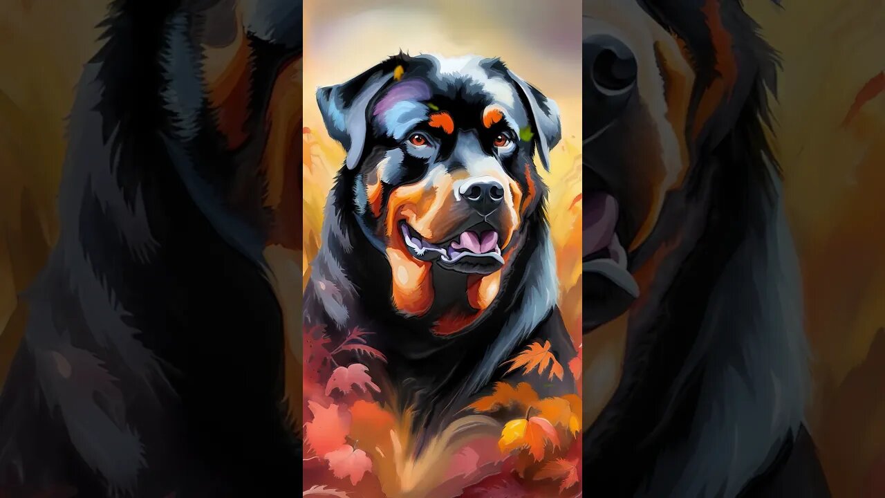 (#226) VFX Motion Graphics "Snip Clip 89" Rottweiler by 39 DeZignS #dog #harvest #animals