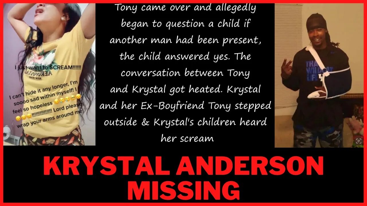 A Mother Of 4, Missing After Being Shoved Into A Trunk - Krystal Anderson