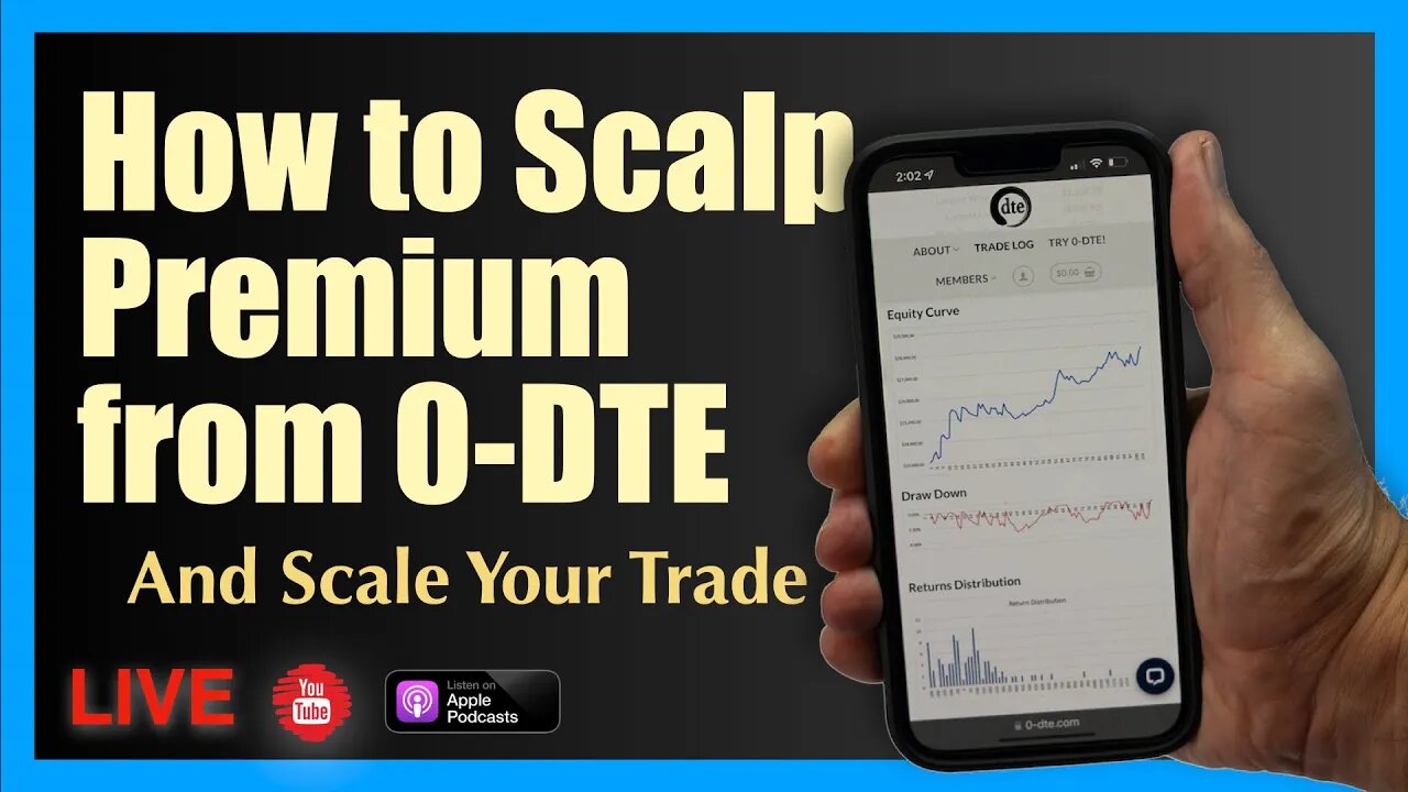 How To Scalp Premium from a 0-DTE Position