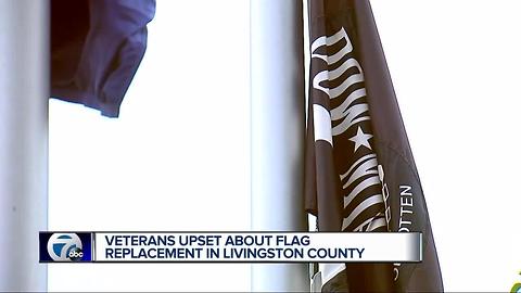 Metro Detroit veterans group upset over removal of POW/MIA flag