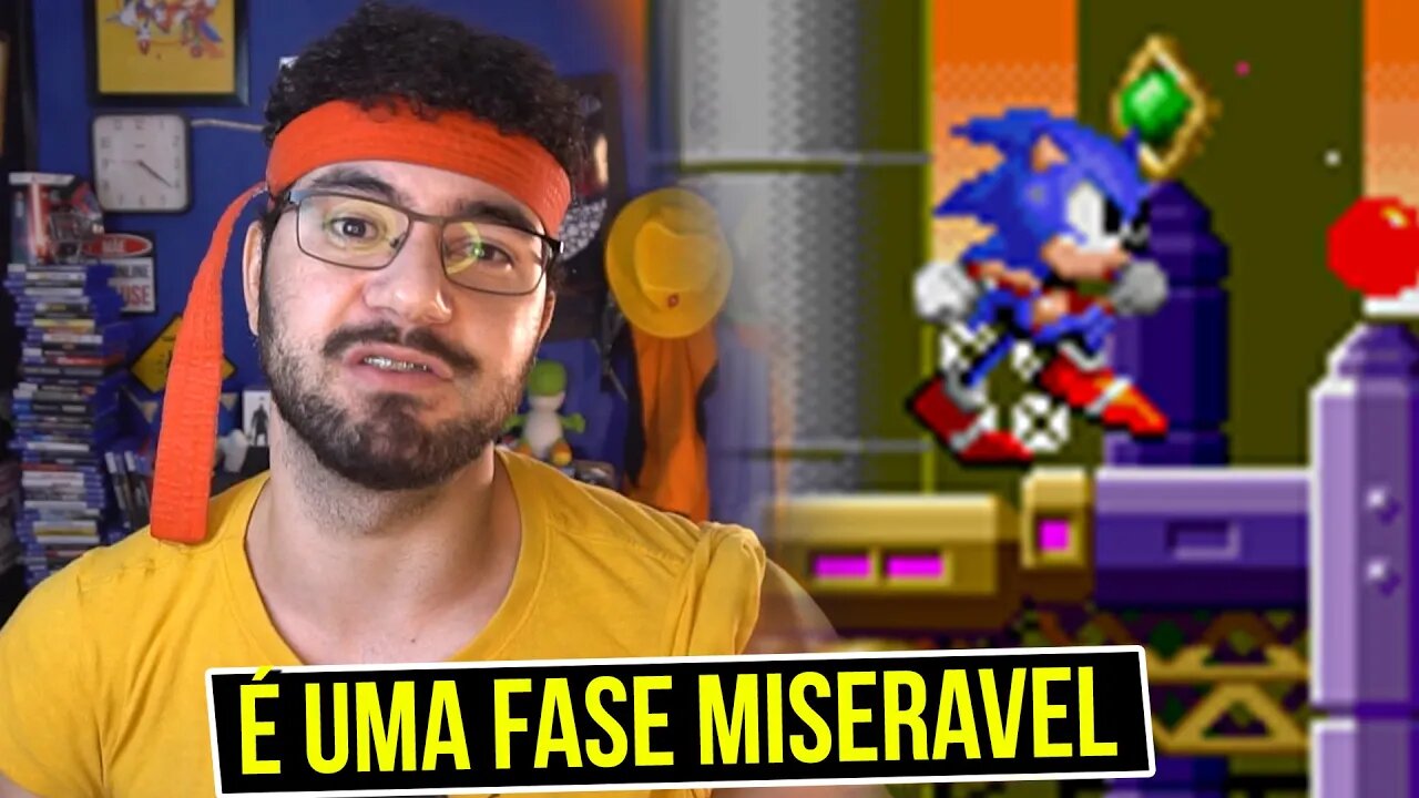 A PIOR fase do SONIC é essa... - Rk ZOANDO nos JOGOS