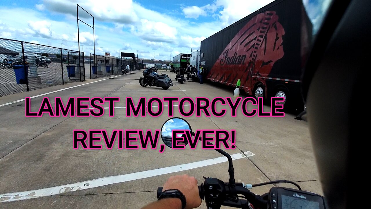 Lamest motorcycle review, ever!