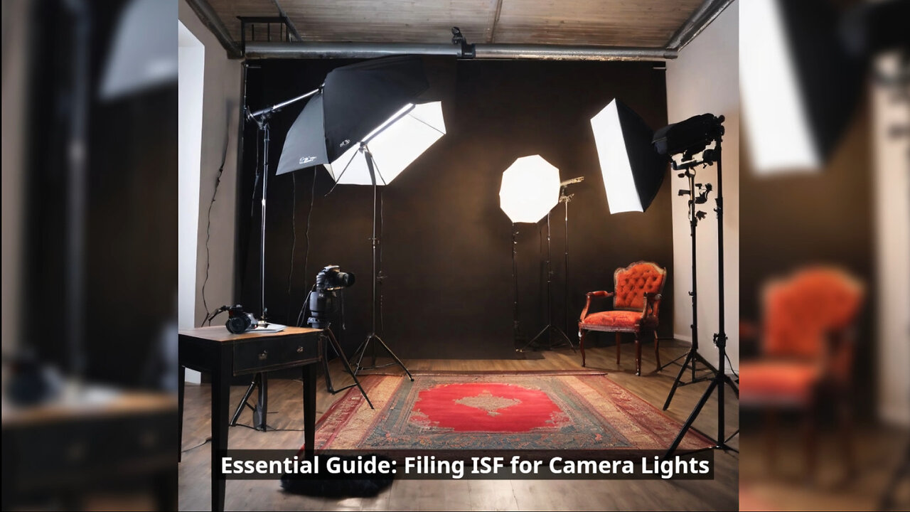 Maximizing Your Imports: Where to File ISF for Camera Flash Lights