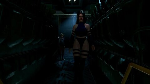 Resident Evil 2 Remake Claire Psylocke outfit mod [4K]