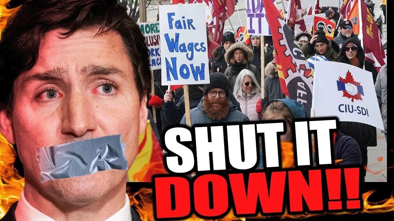 Canadian Union REJECTS Low Wages And Goes On Strike