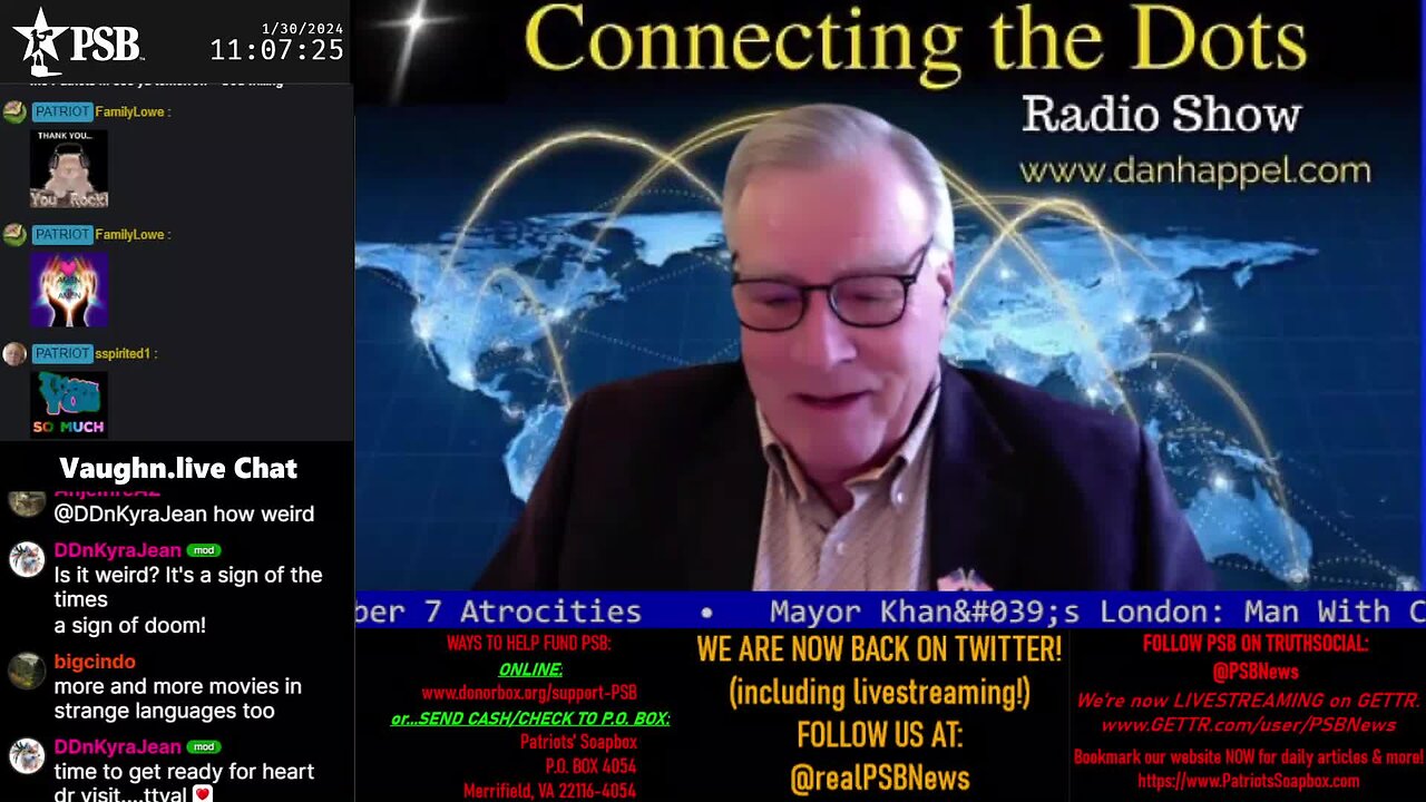 2024-01-30 11:00 EST - Connecting the Dots: with Dan Happel