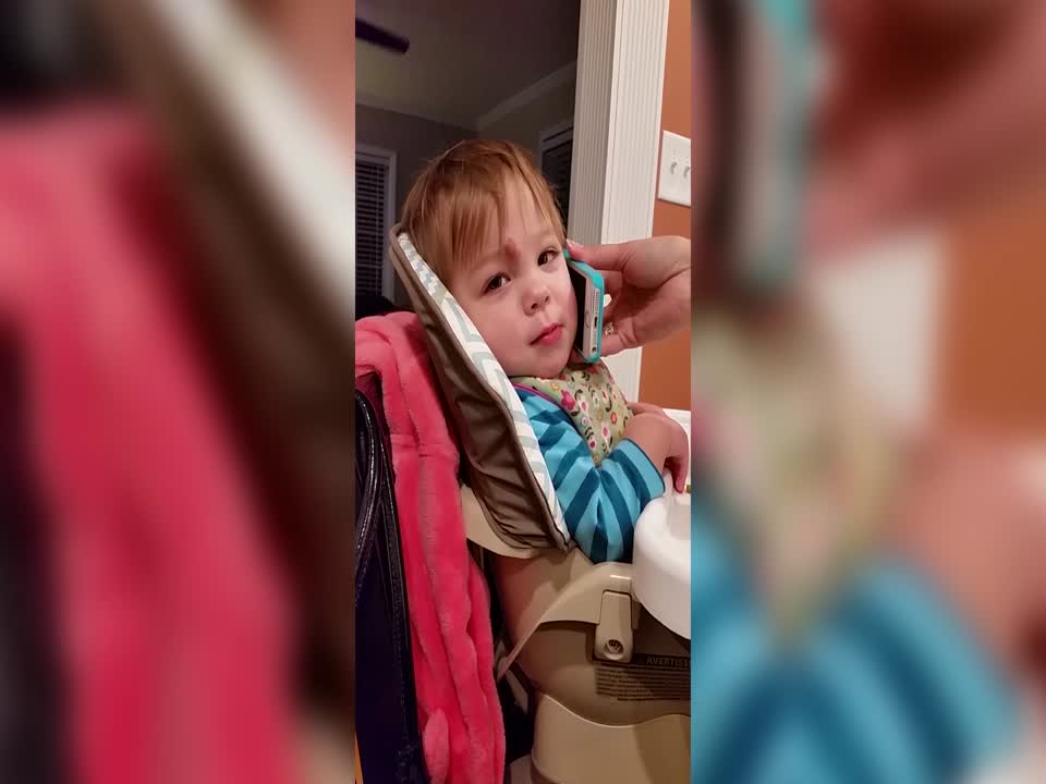 Little Boy's Phone Conversation is One-of-a-Kind