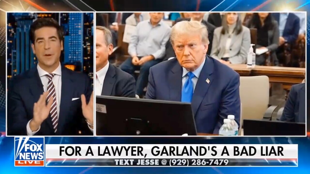 Partisan Savages Try to Bankrupt Trump; Want Him Bolted To A Courtroom - Jesse Waters 10.02.2023