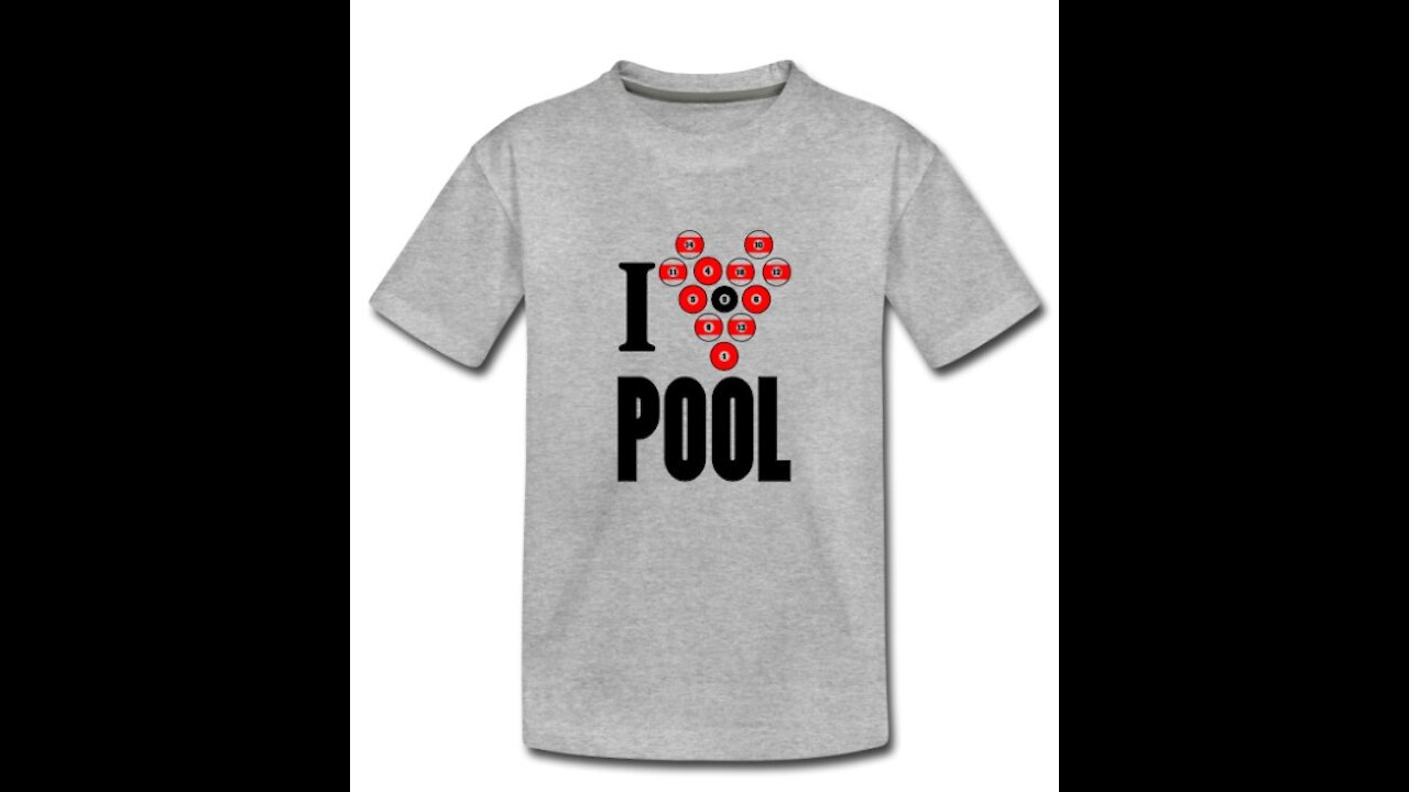 I Love Pool T-Shirt + MORE