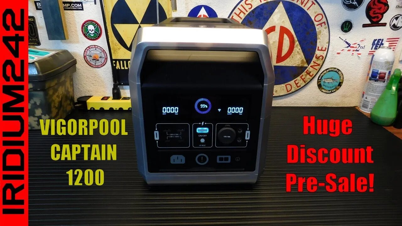 Emergency Power: VigorPool Captain 1200 Huge Discount Presale!