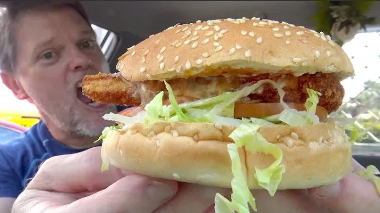 $3.90 Chicken Schnitzel Burger Review - Full on Takeaway