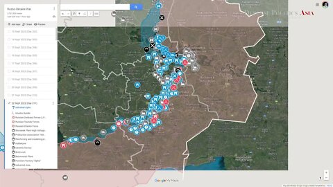 [ Donetsk Front ] Russia resume assault ops as referendum starts across Russian-occupied Ukraine