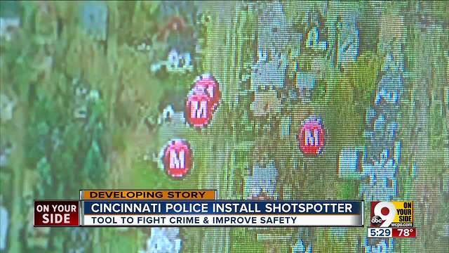 Cincinnati installing high-tech ShotSpotter system in Avondale