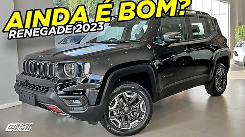 NOVO JEEP RENEGADE TRAILHAWK 2023 AINDA É O MELHOR SUV COMPACTO COM TRAÇÃO 4X4 E MOTOR FLEX?