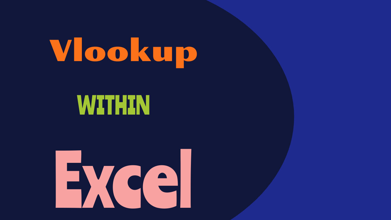 Vlookup function in Excel