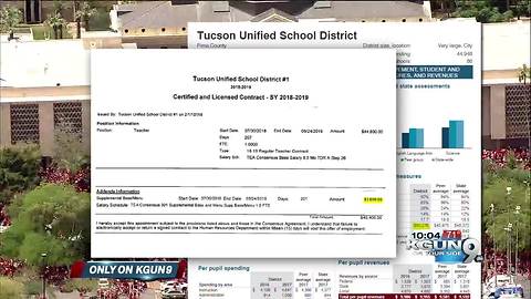 TUSD teachers dispute Governor's tweet on average pay