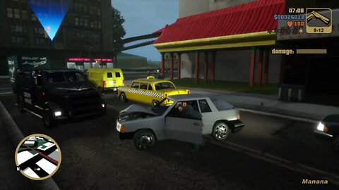 Grand Theft Auto 3 PS4 Part 3-I'm Hitting Nothing