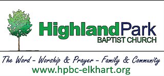 Highland Park Baptist Church Bulletin October 30th