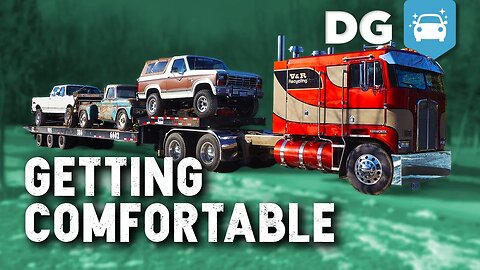 Hauling Our Projects to Motorama in the Kenworth K100