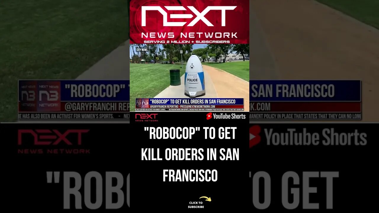 "ROBOCOP" To Get Kill Orders in San Francisco #shorts