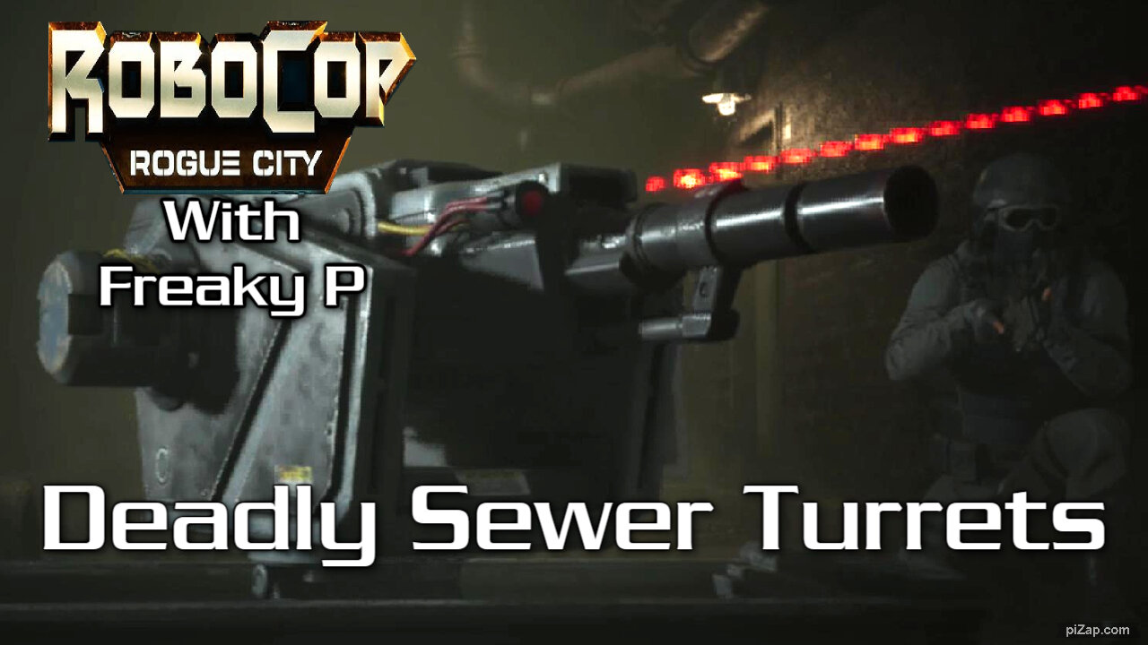 Deadly Sewer Turrets / Robocop Rogue City Ep 17