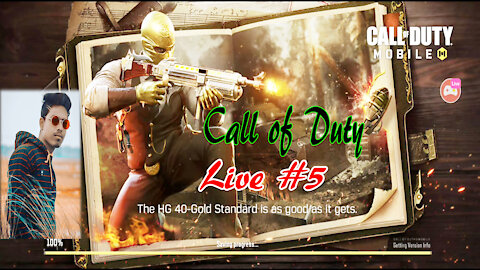 #pubgloversachin - Call of Duty Mobile Missions Game #5 - HG 40-Gold Standard Gets