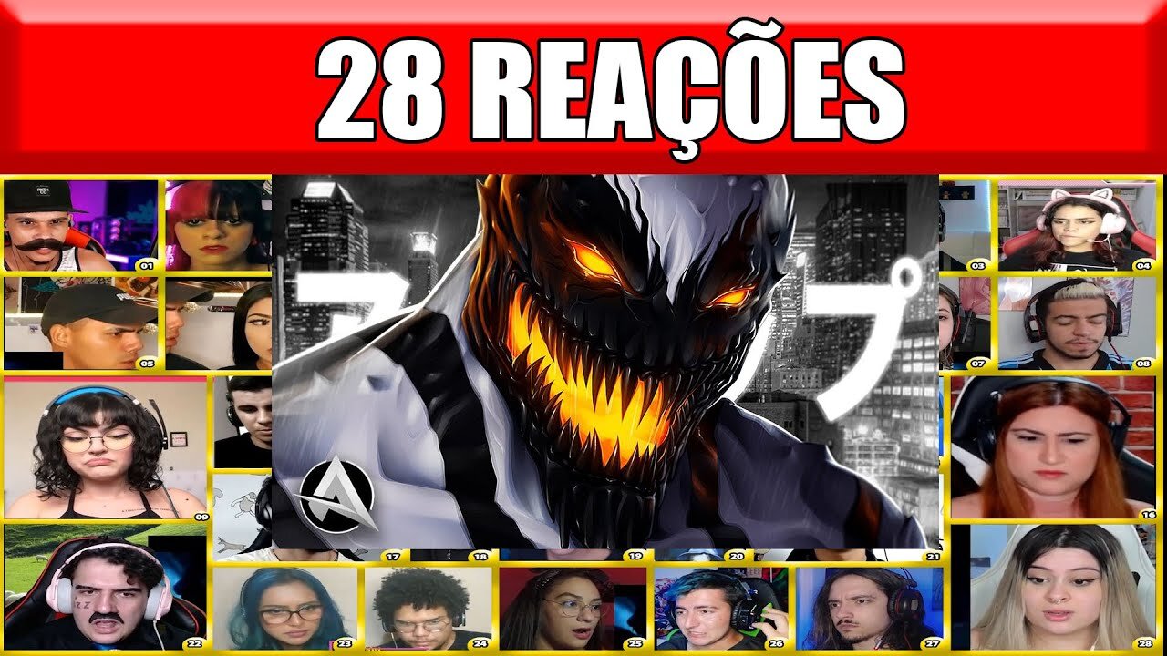 MULT REACT ♪ Anti-Venom Caçando Minha Própria Raça AniRap (@Prod Hunter)